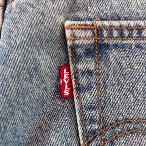 Levi's Wedgie Icon Fit Ankle Jeans Women's 32 "Shut Up" Wash High Rise Denim - Picture 6 of 12